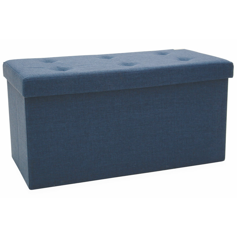 Marlow Home Co. Kunstledersitzbank Demetrius aus Kunststoff mit